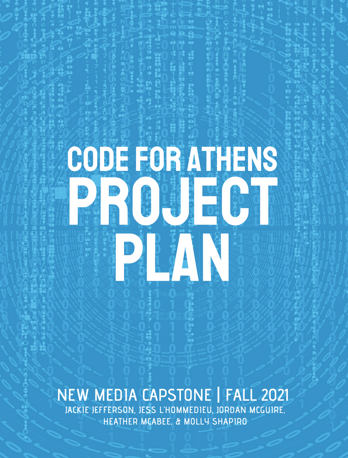 Project plan title page