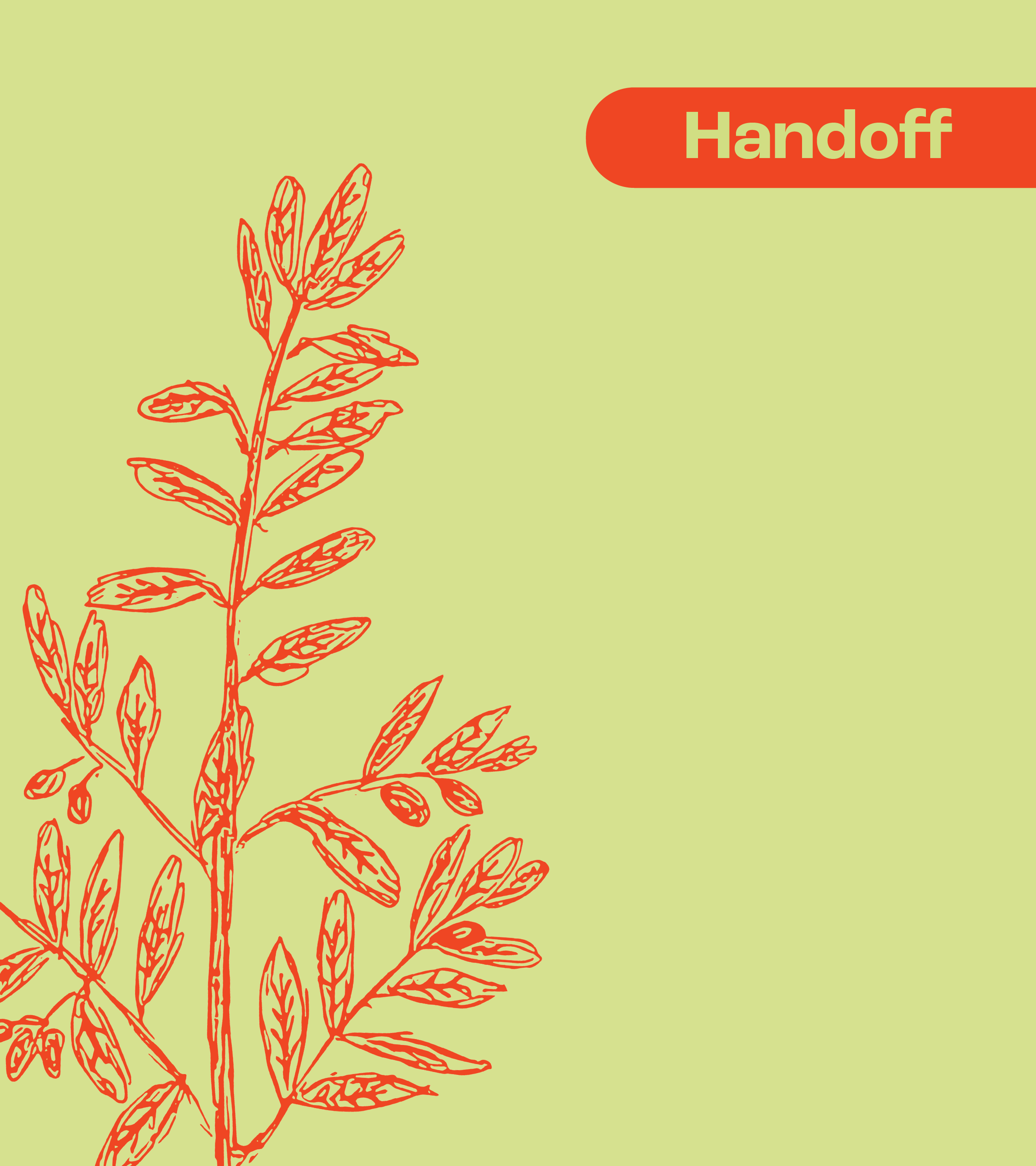 Lanch/Handoff Deliverables Image
