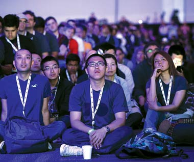 Google I/O developers conference, San Francisco, May 2013